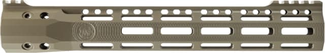 Troy Industries X Series Free Float M-LOK Handguard AR-15 Aluminum Battle Rail FDE 12.5in