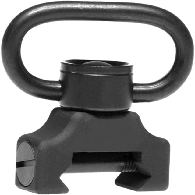 Troy Q.D. 360 Push Button Sling Mount w/Heavy Duty 360 desgrees Push Button Swivel Black PBS-00BT-00