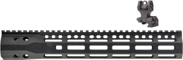 Troy Rear Folding Battle Sight T6 Aircraft Aluminumtroy Industries Socc Gen 2 Free Float M-Lok Black 12.5in