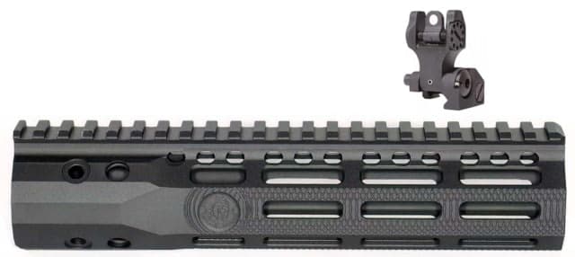 Troy Rear Folding Battle Sight T6 Aircraft AluminumTroy Industries SOCC Gen 2 Free Float M-LOK Black 9.25in