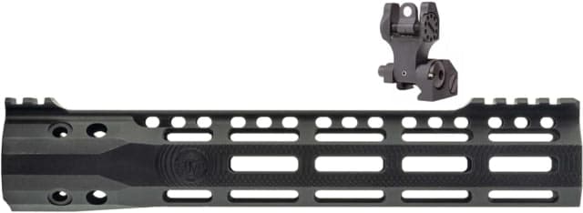 Troy Rear Folding Battle Sight T6 Aircraft Aluminumtroy Industries X Series Free Float M-Lok Black 10.5in