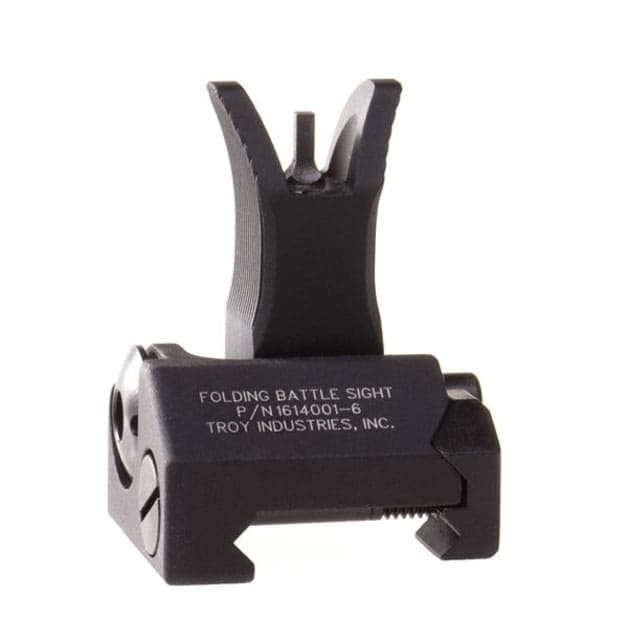 Troy Tritium Folding Front Battle Sight M4 Black