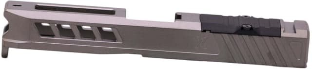 True Precision Glock 19 Gen 1-3 Axiom Pistol Slide w/RMR Optic Cut Stealth Grey Compact