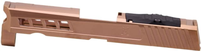 True Precision Sig P320 Compact 3.9in Axiom Cut Slide w/RMR Optic Cut Copper Compact