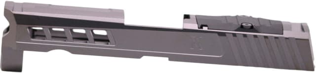 True Precision Sig P320 Compact 3.9in Axiom Cut Slide w/RMR Optic Cut Stealth Grey Compact