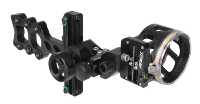 TruGlo Aegis 4 Light 19 Bow Sight - 3 Position Fixed Bracket Black