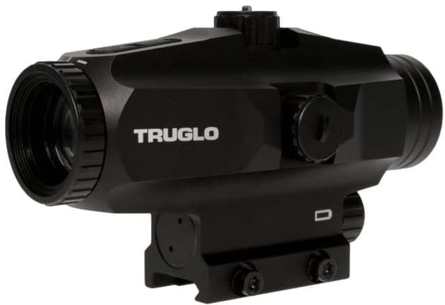 TruGlo PR3 3x32mm Prismatic Red Dot Sight 6-MOA Illuminated Reticle Black