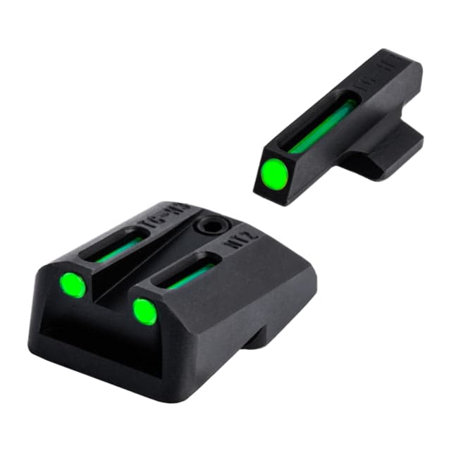 TruGlo TFO 1911 Officer/Commander With Novak LoMount Fiber Optic Green Front Sight TG