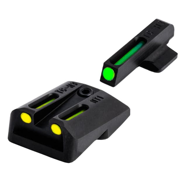 TruGlo TFO Day/Night Sight Set for Novak .260/.450 Yellow Rear Sight TG