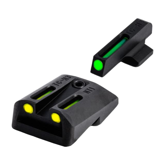 TruGlo TFO Day/Night Sight Set for Novak .270/.450 Yellow Rear Sight
