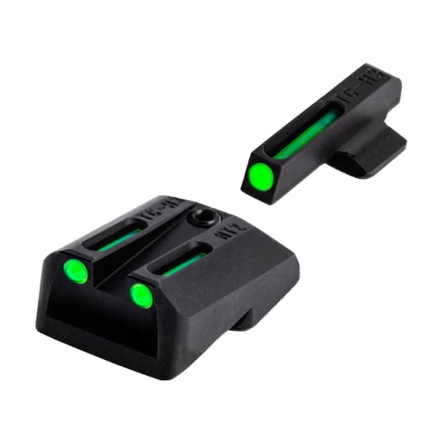 TruGlo TFO Fiber Optic Handgut Sight Set for Novak 1911 .270/.500 Green TG