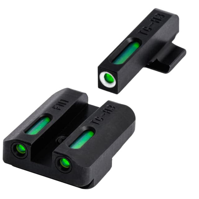 TruGlo TFX FNX40 Tritium/Fiber Optic Green 3 Dot Night Sight TG