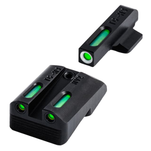 TruGlo TFX Novak 260/500 3 Dot Green Tritium/ Fiber Optic Sight TG