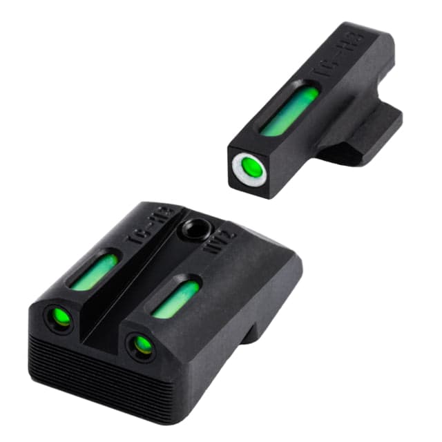 TruGlo TFX Novak 270/500 3 Dot Green Tritium / Fiber Optic Sight TG