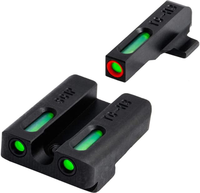 TruGlo TFX Tritium/Fiber-Optic Day/Night Sights Pro Set Black TG