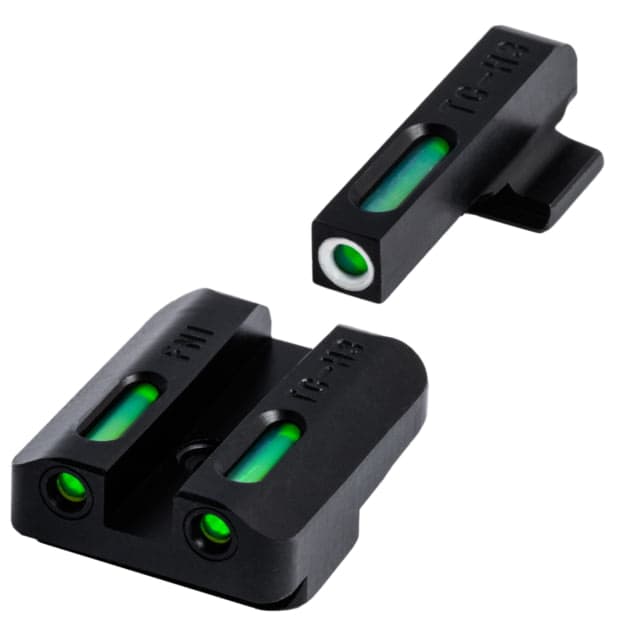 TruGlo TFX Tritium/Fiber Optic Green 3 Dot Night Sight FNH FNP-45 FNX-45 TG