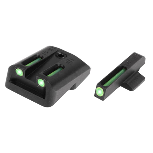 TruGlo TFO 1911 Government W/Novak LoMount Fiber Optic Green TG