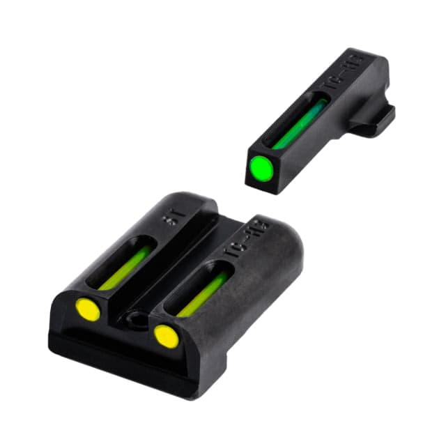 TruGlo Tritium Fiber Optic Brite-Site Handgun Sight For Sig #8 Yellow Rear TG