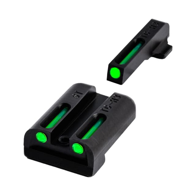 TruGlo Tritium/Fiber Optic Night Sight Set Green #8 Front #8 Rear - Sig TG