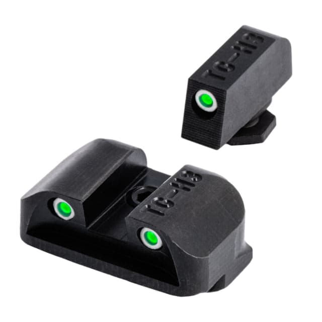 TruGlo Tritium Green Front & Rear Night Sights For Glock 10mm/45 ACP TG
