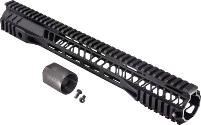 TRYBE Defense AR-15 M-LOK Lightweight Quad Handguard w/ Full Rail 15in Black