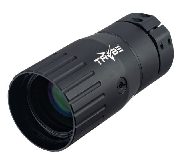 TRYBE Optics Enhancer Scope Magnification Doubler 2x40mm 34 mm Tube Mount Black