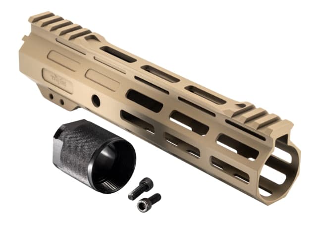 TRYBE Defense Magnite Ultra Function Lightweight Handguard Cut Top Rail M-LOK FDE 9in