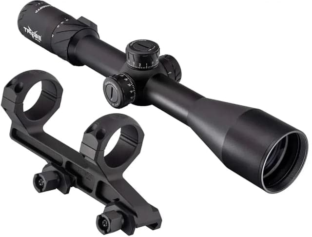TRYBE Optics 6-24x50mm Rifle Scope & 30mm Cantilever Riflescope Ring Mount
