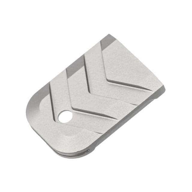 Tyrant CNC Glock Magazine Base Plate Grey