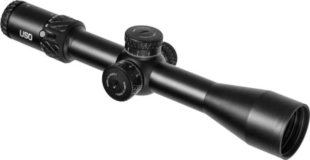 U.S. Optics 3-18x50mm TXH Riflescope First Focal Plane 34mm Tube Red EMCR Reticle Matte Black Medium TXH 3-18X EMCR