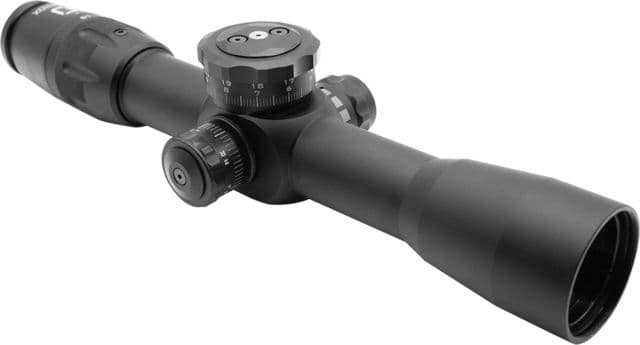 U.S. Optics FDN-10X 1.8-10x40mm Rifle Scope 34mm Tube First Focal Plane HORUS H425 Reticle 1/10 MIL Elevation Windage Adjustment Matte Black Small FDN