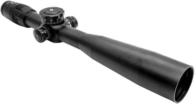 U.S. Optics FDN-25X 5-25x52mm Rifle Scope 34mm Tube First Focal Plane HORUS T-3 Reticle 1/10 MIL Elevation Windage Adjustment Matte Black Medium FDN