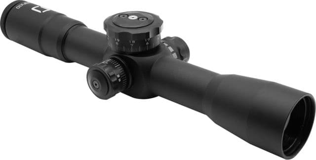 U.S. Optics FDNFX-10 10x40mm Rifle Scope 34mm Tube First Focal Plane HORUS H425 Reticle 1/10 MIL Elevation Windage Adjustment Matte Black Small FDN
