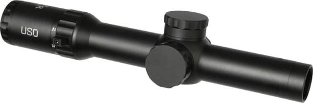 U.S. Optics SXR 1-6x28mm LPVO 34 mm Tube Rifle Scope First Focal Plane SRM Reticle Matte Black SXR 1-6 SRM