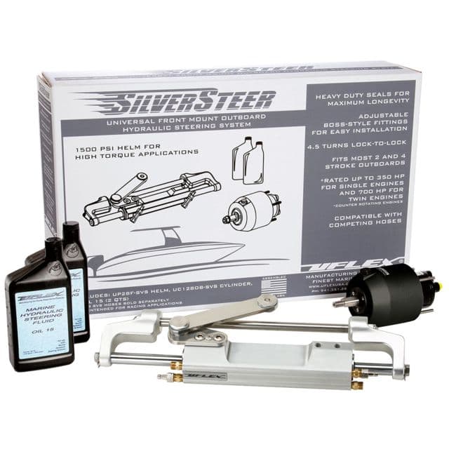 Uflex USA SilverSteer Front Mount Outboard Hydraulic Steering System - UC130 V2