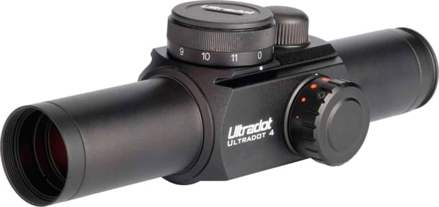 Ultradot 4 Red Dot Sight 2 4 8 10 MOA Dot Sizes Black 25mm Ultradot