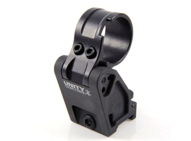 Unity Tactical Aimpoint Magnifier Flip-To-Center Mount Black