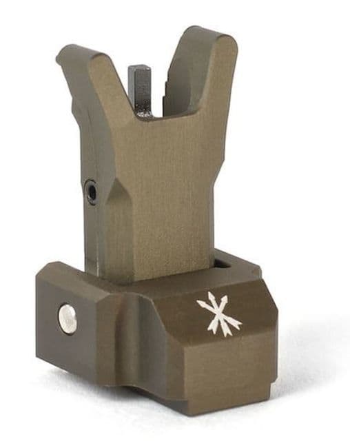 Unity Tactical Top Mounted Deployable Iron Sight Flat Dark Earth