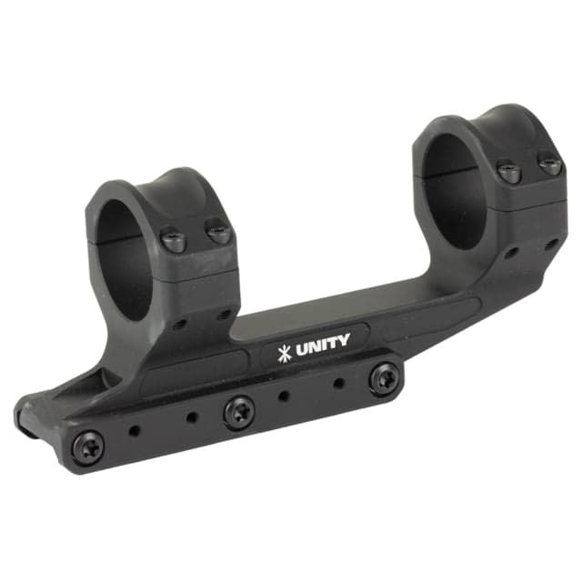 Unity Tactical REKE Scope Mount 30mm 1.54in Height Fits Picatinny Anodized Finish Black