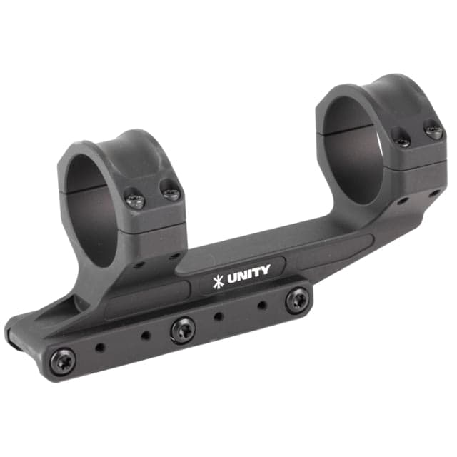 Unity Tactical REKE Scope Mount 35mm 1.54in Height Fits Picatinny Anodized Finish Black