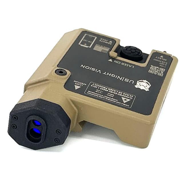 US Night Vision Designate IR Dual Beam Green Laser Sight Flat Dark Earth