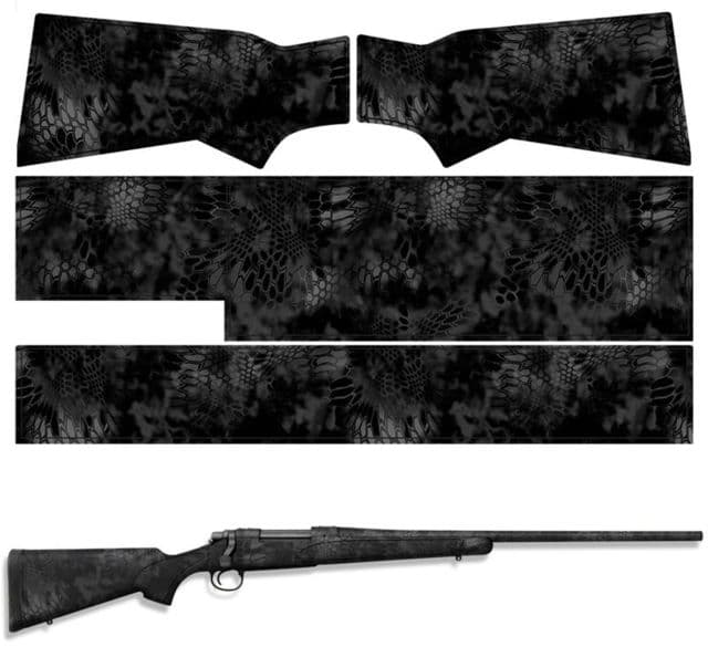 US Night Vision KRYPTEK Camo Pre-Cut Universal Rifle Skin Vinyl Wrap 20x30in Kryptek Typhon
