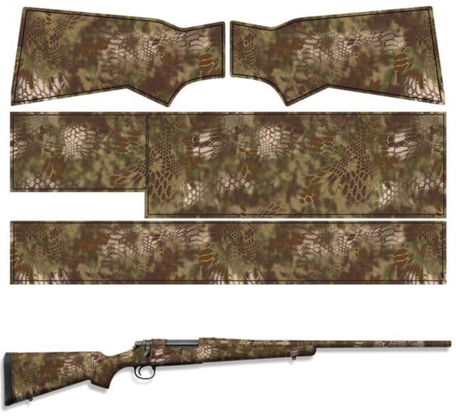 US Night Vision KRYPTEK Camo Pre-Cut Universal Rifle Skin Vinyl Wrap 20x30in Mandrake
