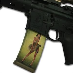 US Night Vision Mag Wraps AR Rifle 30-Shot Magazine Hot Shots Calendar 2013 Rosie Cover