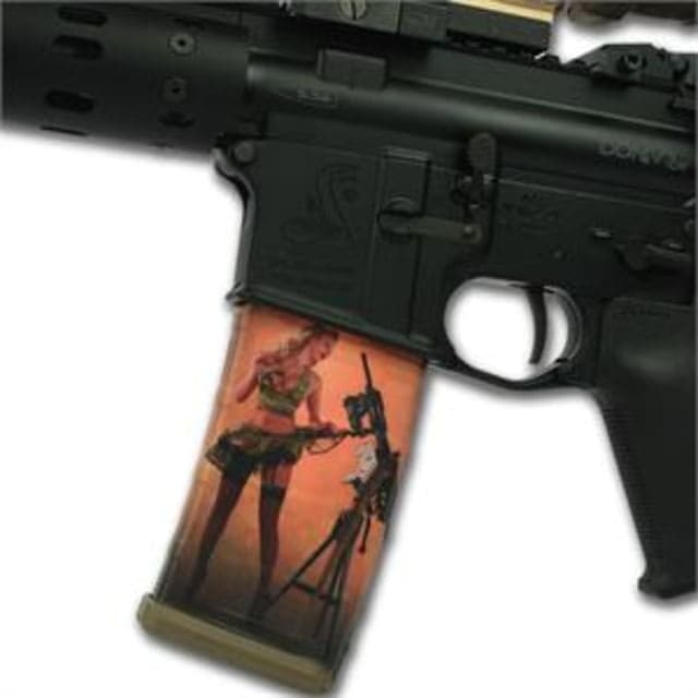 US Night Vision Mag Wraps AR Rifle 30-Shot Magazine Hot Shots Calendar 2013 Sam June