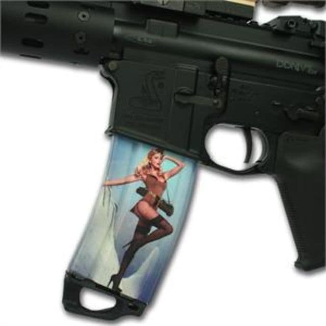 US Night Vision Mag Wraps AR Rifle 30-Shot Magazine Hot Shots Calendar 2013 Sam March