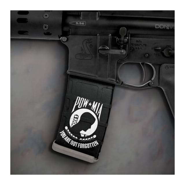 US Night Vision Mag Wraps Rapid Wraps AR Mag Flag Pattern POW - MIA Flag