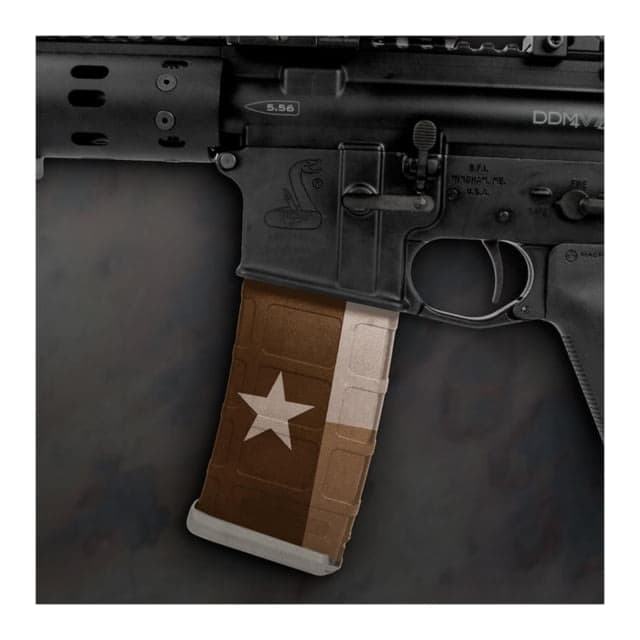 US Night Vision Mag Wraps Rapid Wraps AR Mag Flag Pattern Texas State Flag