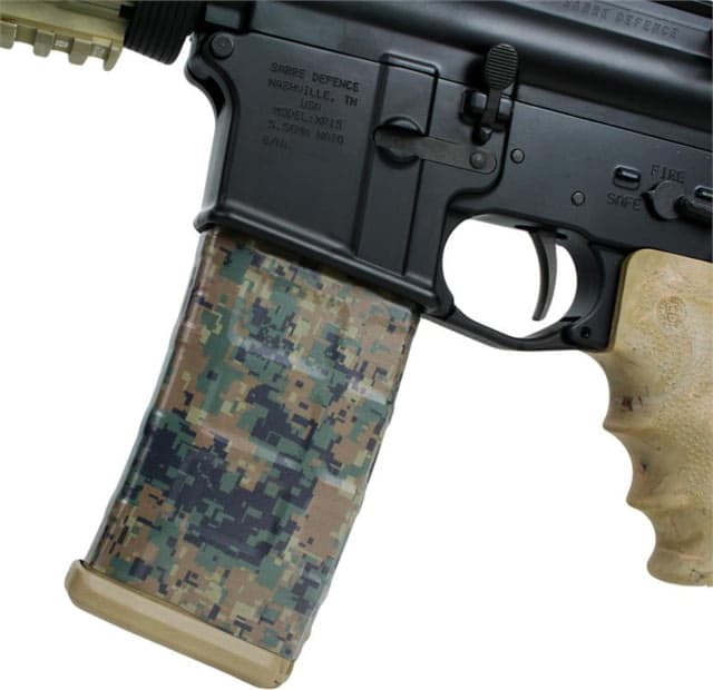US Night Vision Mag Wraps TigerStripe MC Woodland