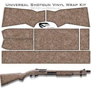 US Night Vision Tiger Stripe Camo Pre-Cut Universal Shotgun Skin Vinyl Wrap 20x30in USMC Desert